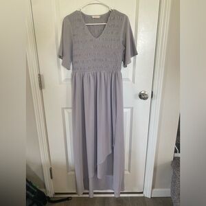 Womens high-low dress